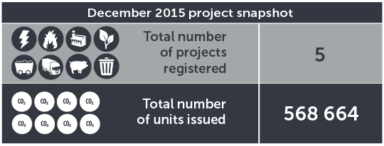 November 2015 project snapshot